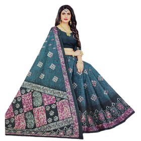 Karishma Cotton Sarees with Blouse | Designer Pure Cotton Sarees | Latest Online Shopping Collections with Price  -KCS202757