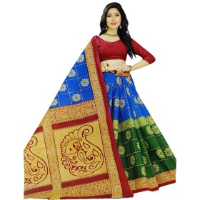 Karishma Cotton Sarees with Blouse | Designer Pure Cotton Sarees | Latest Online Shopping Collections with Price  -KCS202897